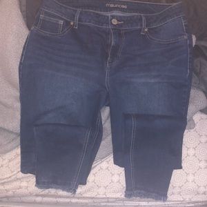 Dark wash Maurice’s jeans